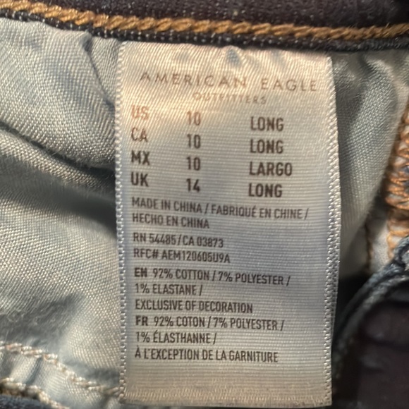 American Eagle Ripped Jegging 10L - Picture 3 of 3